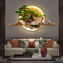 Axyaa 3D Landscape LED Picture Sconce for Home Decor Bedroom Living Room