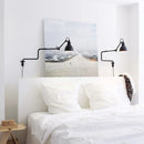 Axyaa Rotatable Wall Lights Black Yellow Chrome Red Bedroom Sconce