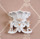 Axyaa Resin Angel Wall Vase: Ancient Mural Decor for Home Living Room Walls