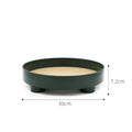 Axyaa Nordic White Ring Tray - Decorative Storage Tray for Tableware and Jewelry
