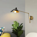 Axyaa Rotatable Metal Indoor Wall Sconce Lights, Retro Industrial Style LED Lustres