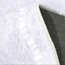 Axyaa Soft Plush Solid Color Rug for Modern Minimalism Living Room