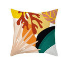 Axyaa Geometric Abstract Print Cushion Cover Tropical Botanical Pillowcase