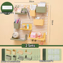 Axyaa Kawaii Dorm Wall Shelf | Study Storage Rack & Organizer - Adhesive Mounted