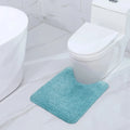 Axyaa Shaggy Bath Mat Soft Plush Non-Slip Absorbent Washable Carpet