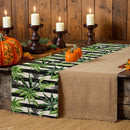 Watercolor Lines Table Runner by Axyaa: Indoor Outdoor Dining Long Cloth