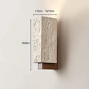 Axyaa Cream Sconce Light: Minimalist LED Wall Lamp for Home Decor & Atmosphere