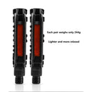 Axyaa MTB Bike Ultralight Flat Pedals with Sturdy Steel Axle - Standard Size