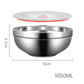 Axyaa Double Layer Stainless Steel Ramen Bowl - Large Soup Bowl