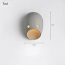 Axyaa LED Resin Joker Wall Light for Bedroom & Corridor Décor