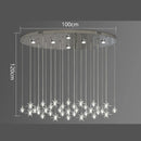 Axyaa Staircase Chandeliers LED Pendant Light for Modern Living Room