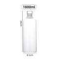 Axyaa Glass Water Bottle - Large Capacity, Multi-function, Portable, Sports Bottle