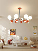Axya French Cream Style Living Room Pendant Lamp