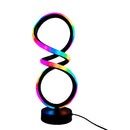 Axyaa Three-Tone Light Table Lamp, Art Lamp with Adjustable Brightness and Color Temperature