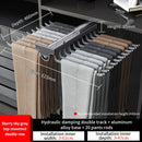 Axyaa Aluminum Alloy Pant Hangers: Adjustable, Multi-Functional, & Collapsible Clothes Rack