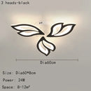 Axyaa Maple Leaf LED Ceiling Lamp - 2025 Nordic Minimalist Chandelier