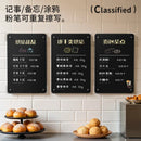 Axyaa Magnetic Whiteboard Sign for Coffee Shop - Large Standing Blackboard Billboard