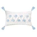 Geometric Tufted Tassel Pillow Covers for Home Decor by Axyaa