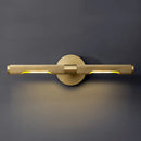 Axyaa Copper Mirror Headlight Vanity Cabinet Luxury Wall Lamp