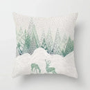 Axyaa Geometric Datura Bohemian Style Wreath Seat Pillow Cover