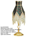 Axyaa French Tassels Table Lamp - Retro Style for Living Room or Bedroom