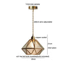 Axyaa Crystal Glass LED Pendant Chandelier - Modern Luxury Lighting Fixtures