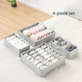 Axyaa Underwear Socks Pants Bra Storage Box Wardrobe Organizer for Home