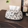 Axyaa Ceramic Tissue Box: Luxury Home Decor & Coffee Table Accent