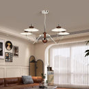 Axyaa Crystal Chandelier Ceiling Lamp LED Hanging Lights for Living Room