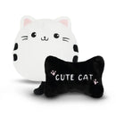 Axyaa Rabbit Fur Cat Car Neck Pillow - Universal Comfort Car Seat Cushion