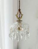 Axyaa Crystal Wall Lamp - Modern Medieval Luxury Glass Lights
