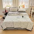Axyaa Wrinkled Yarn Xia Liang Quilt Hepburn Wind Lace Quilt