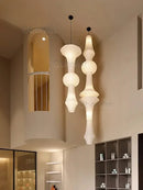 Axyaa Noguchi Pendant Lights: Modern LED Hanging Lamp for Living Room & Bedroom