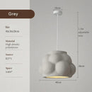 Axyaa Nordic Wabi Sabi Style Pendant Light for Modern Living Spaces