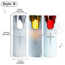 Axyaa Flameless Music Speaker Candle Lamp: Swinging Flame, LED Electric, Church & Cemetery