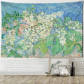 Axyaa Wheat Field Cypress Tapestry Van Gogh Scene Wall Decoration