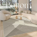 Axyaa Japanese Simplicity Large Area Rug for Home Bedroom Decor