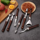 Axyaa Melon Spoon and Carving Knife Set for DIY Fruit Platter and Ice Cream Scoop