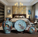 Ceramic Vase Set for Home Decor by Axyaa