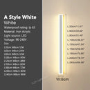 Axyaa Minimalist Outdoor Wall Lamp Strip for Garden Villa Background Lighting