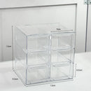 Axyaa Acrylic 9-Grid Jewelry Storage Box Organizer