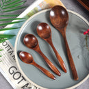 Axyaa Japanese Wooden Ramen Spoon - Versatile Household Tableware