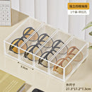Axyaa Glasses Drawer Storage Box: Transparent Sunglasses Display Case and Stationery Rack.
