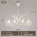 Axyaa Deer Horn Chandelier for Retro Living Room Decor