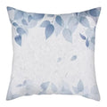 Axyaa Peacock Feather Polyester Cushion Covers - Leaf Printed Decorative Pillow Cases