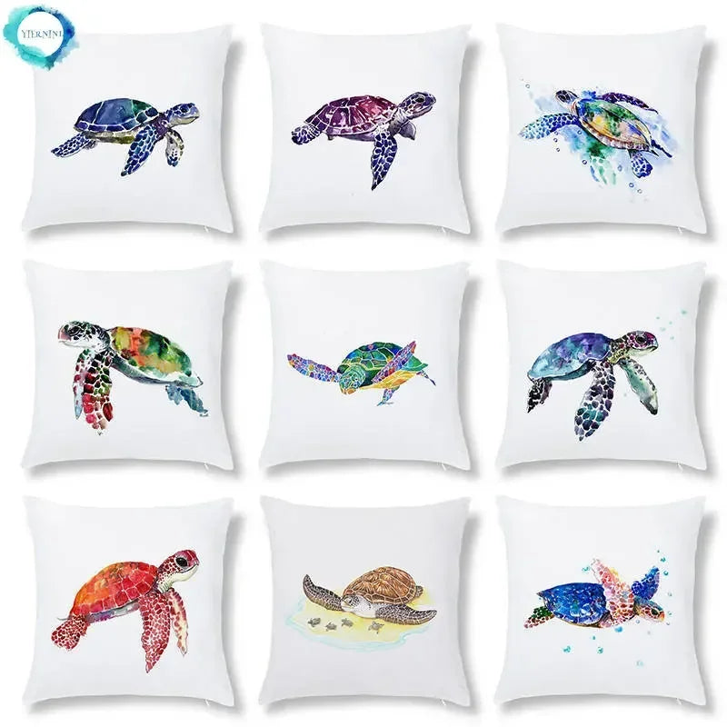 Axyaa Small Animal Pillowcase: Cute Cartoon Design for Bedroom and Living Room
