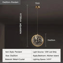 Axyaa Modern Luxury Gold and Black Chandelier for Home Decor