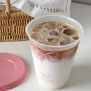 Axyaa Cute Water Cup with Lid Straw: Portable, Reusable, BPA-Free Drinking Bottle