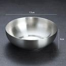 Axyaa Stainless Steel Mixing Bowl Set for Meal Prep and Storage