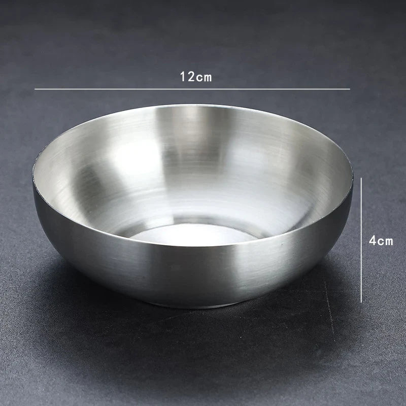 Axyaa Stainless Steel Mixing Bowl Set for Meal Prep and Storage
